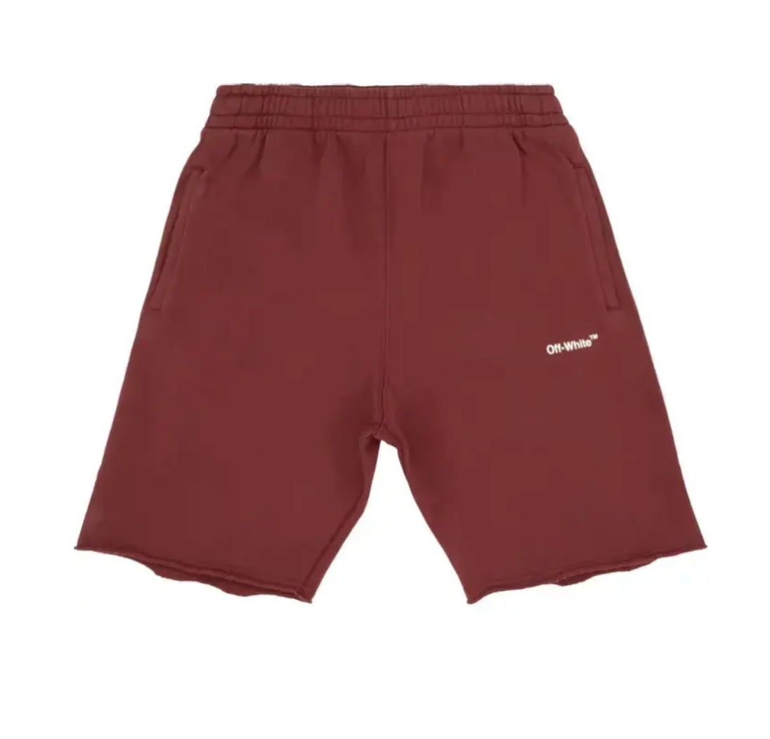 Off-White Diag Helvetica Sweatshorts