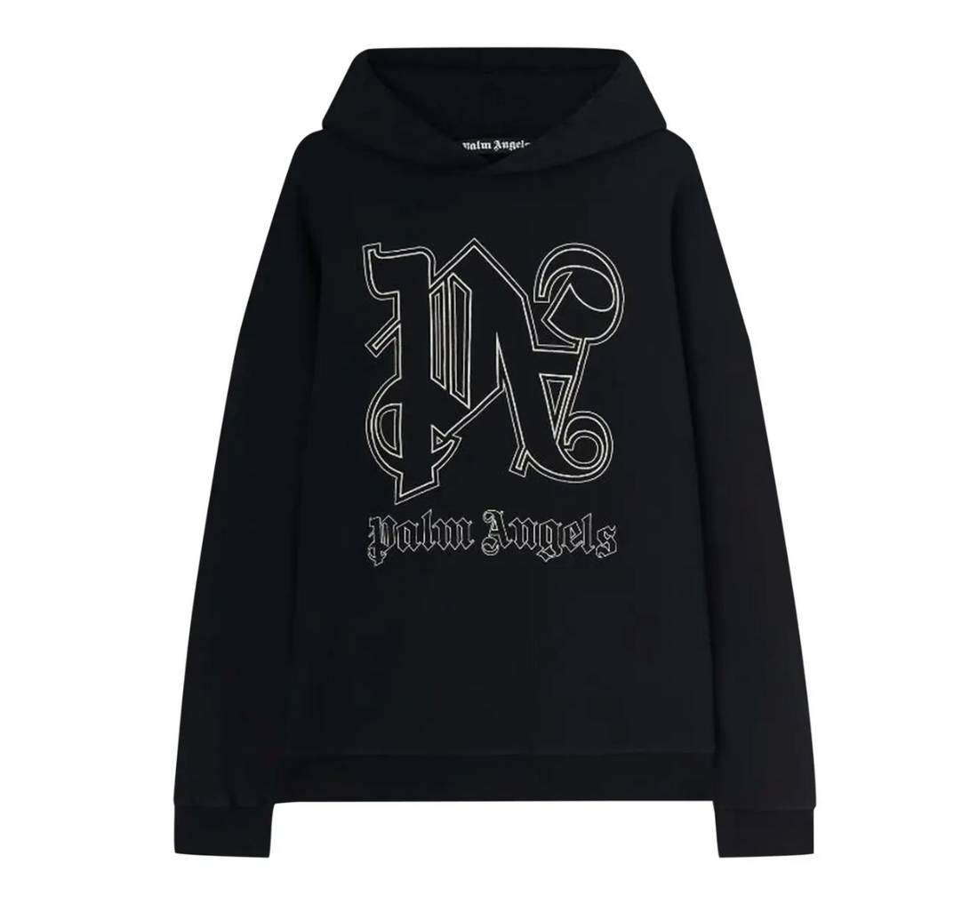Palm Angels Monogram Statement Hoodie