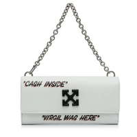 Off-White Jitney Quote Wallet On Chain Bag