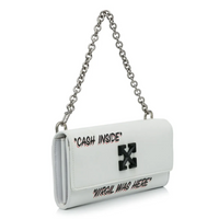 Off-White Jitney Quote Wallet On Chain Bag