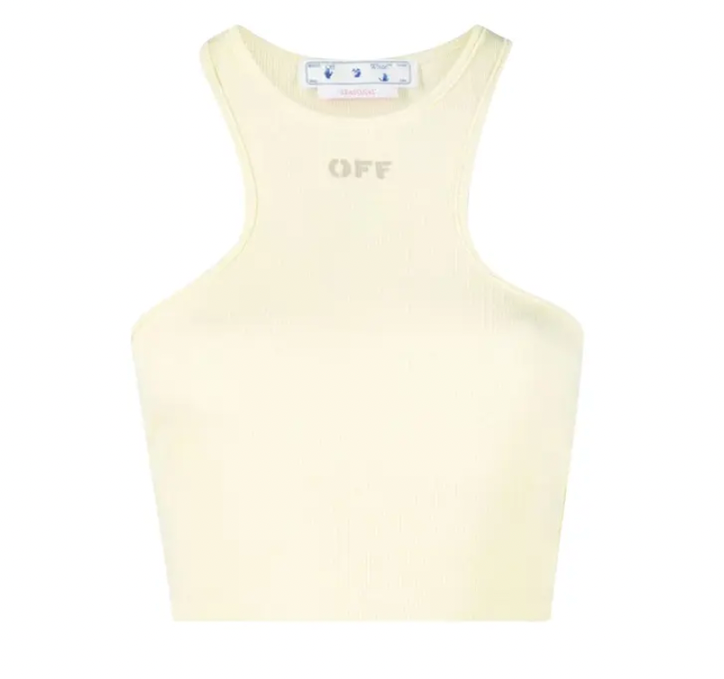 Off White Women Off Stamp Rowing Top