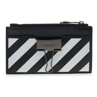 Off-White Binder Zipped Card Case