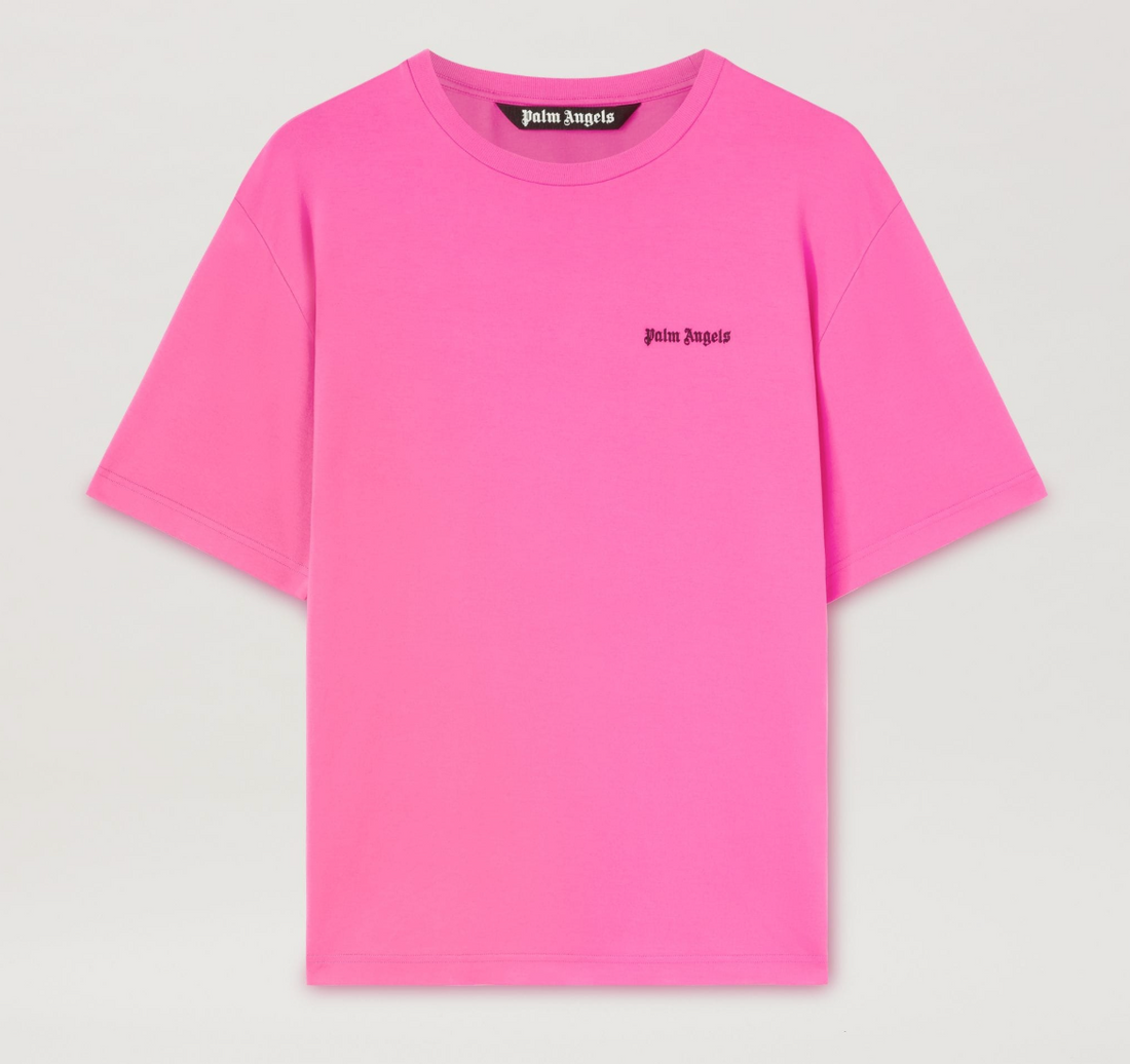 Palm Angels Logo T-Shirt Pink