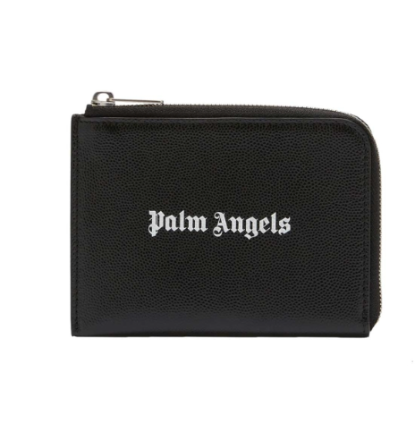 Palm Angels Logo Zipped Card Holder