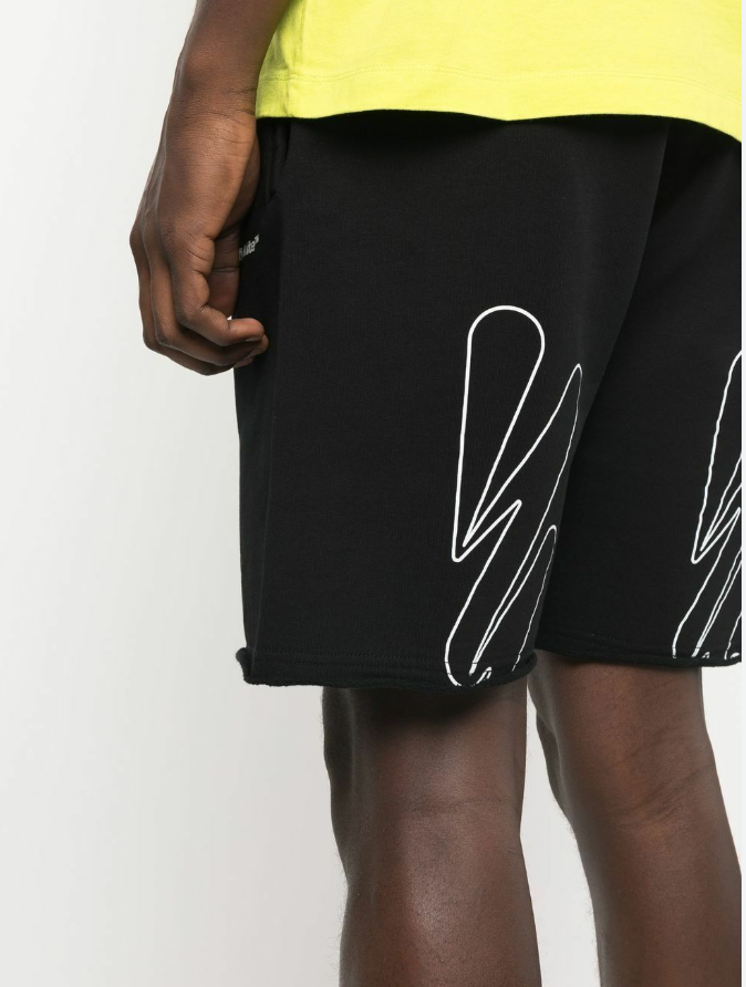 Off-White Diag Outline Sweatshorts