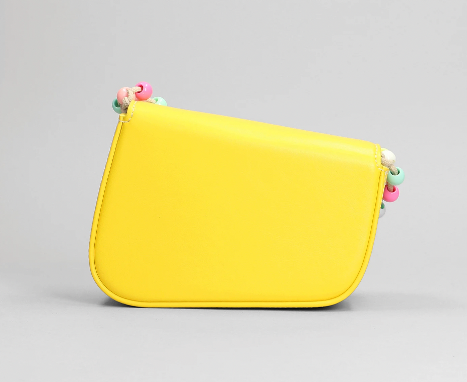 Palm Angels Beads Strap Crash Bag