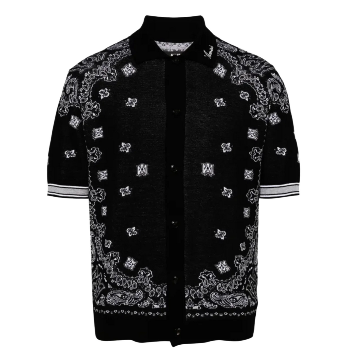 Amiri Bandana Polo Shirt