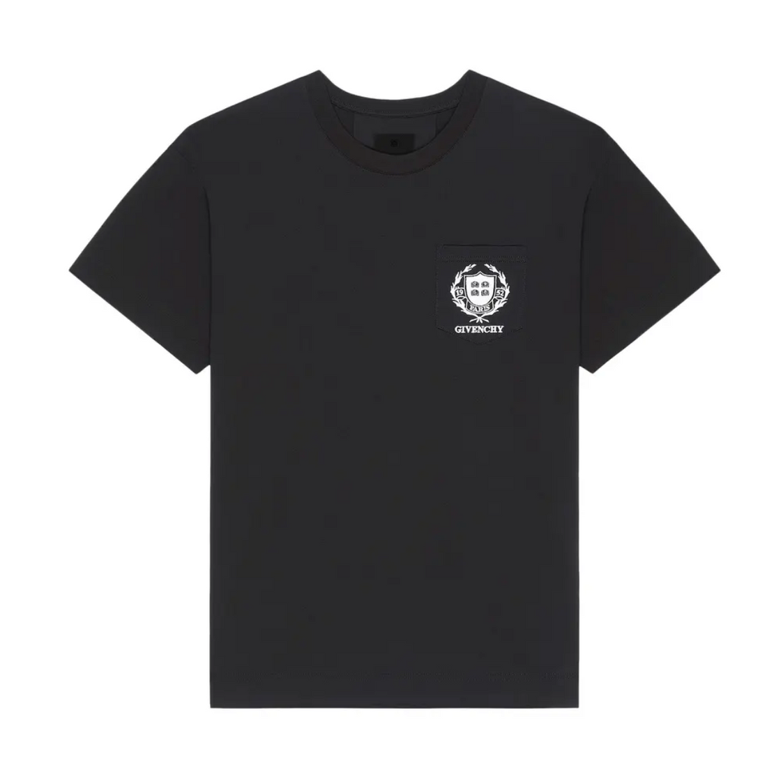 Givenchy Crest Logo Embroidery T-Shirt