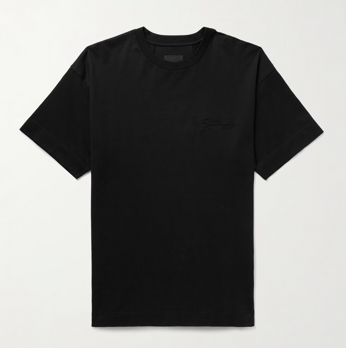 Givenchy Embossed Logo T-Shirt Black
