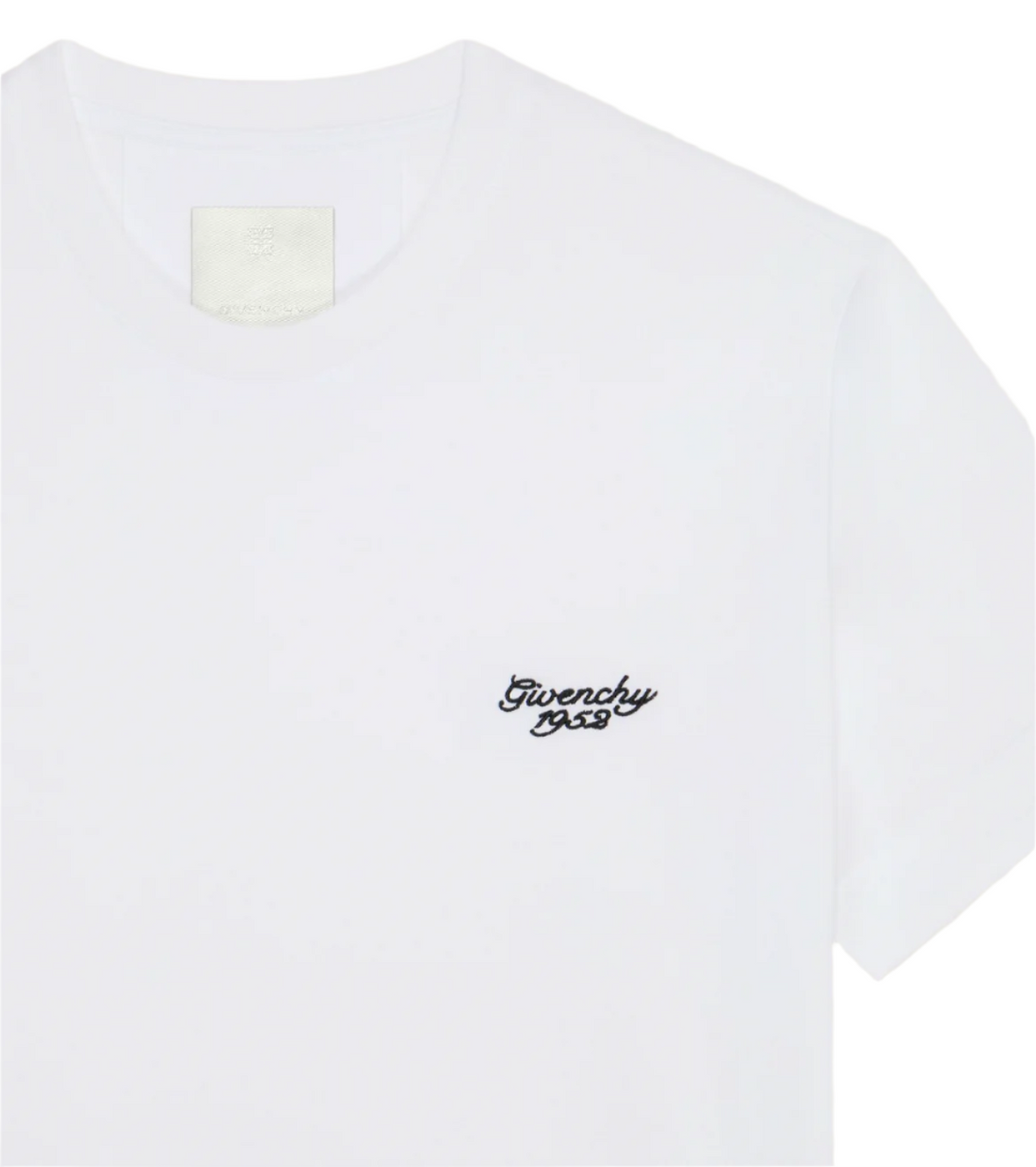 Givenchy 1952 Logo Embroidery T-Shirt