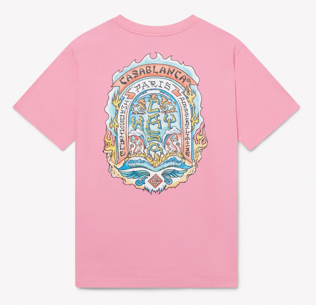 Casablanca Casaway Pink T-Shirt