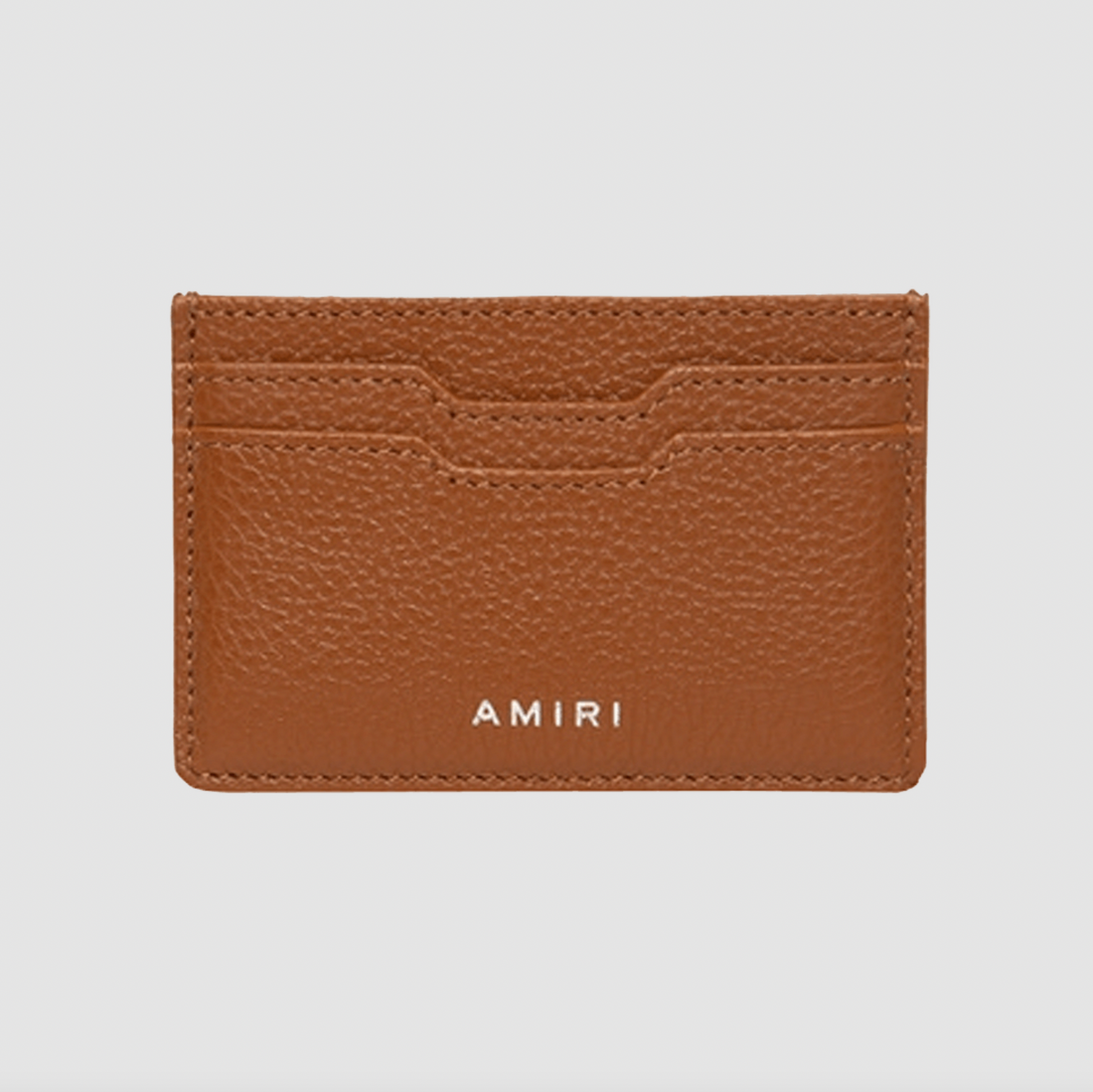 Amiri Logo Leather Card Holder