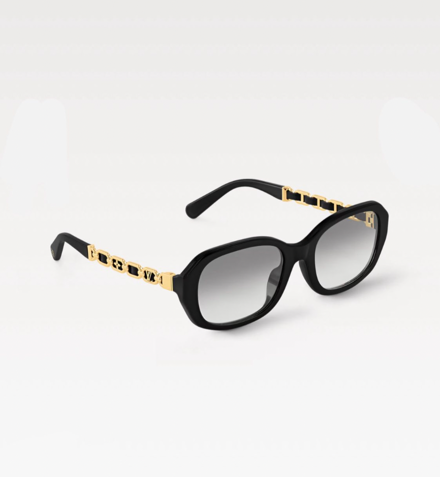 Louis Vuitton My LV Chain Braided Oval Sunglasses