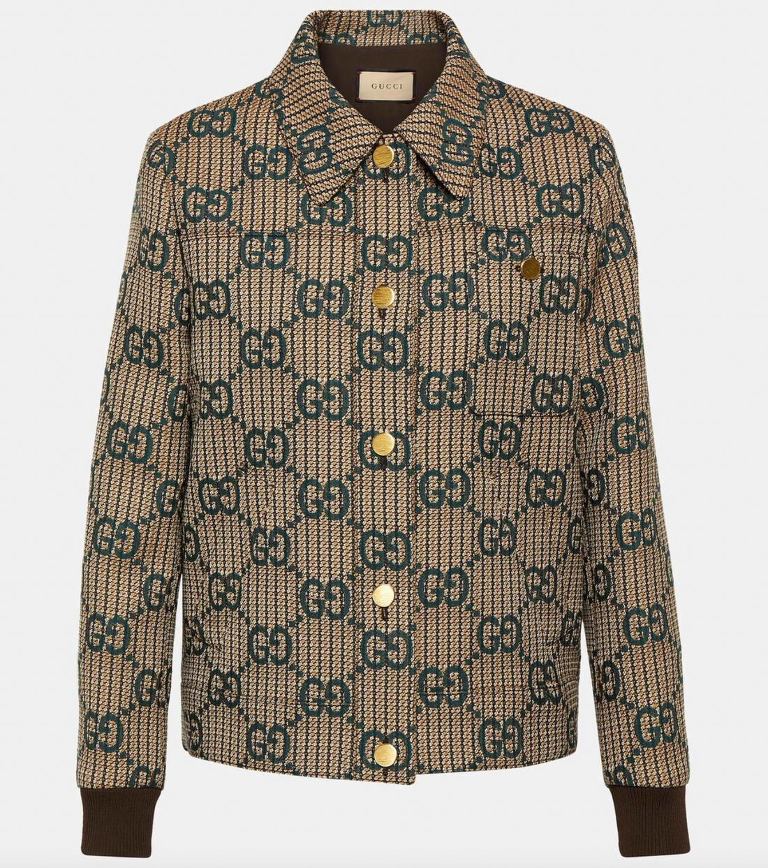 Gucci GG Wool Bomber Jacket