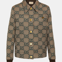 Gucci GG Wool Bomber Jacket
