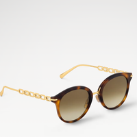 Louis Vuitton Chain Two Round Sunglasses