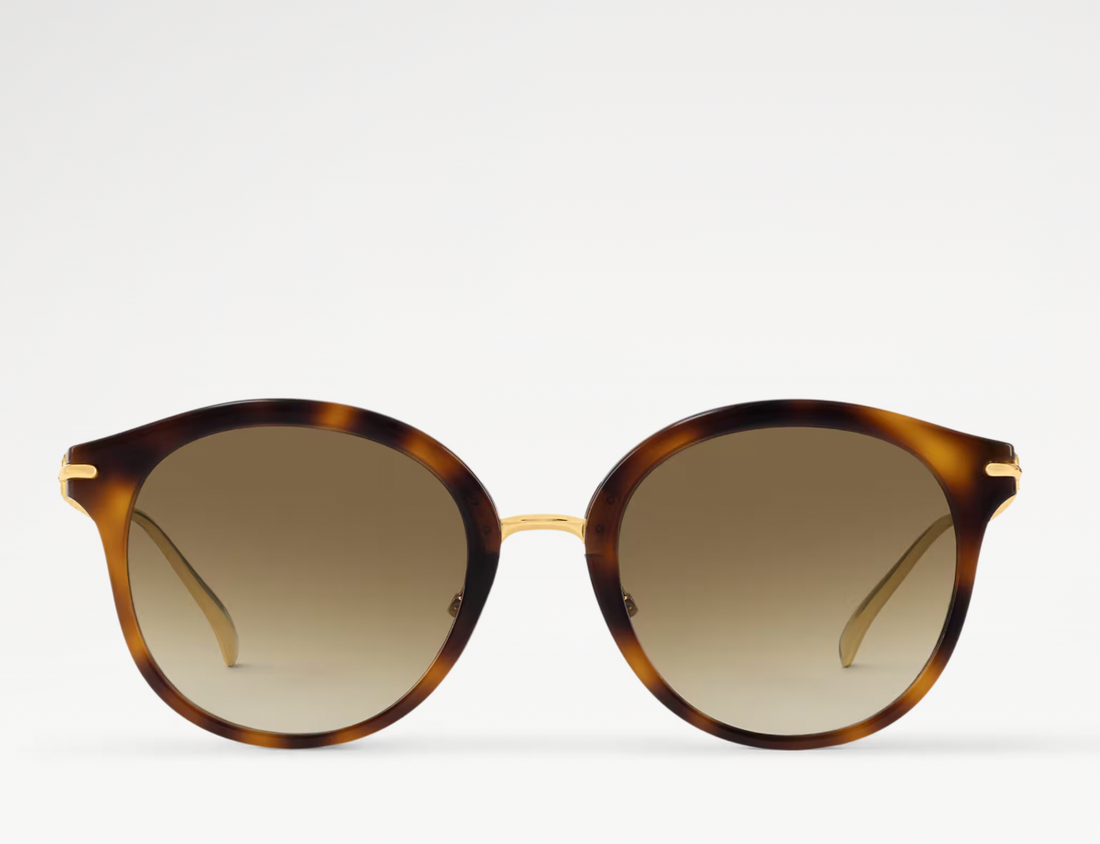 Louis Vuitton Chain Two Round Sunglasses