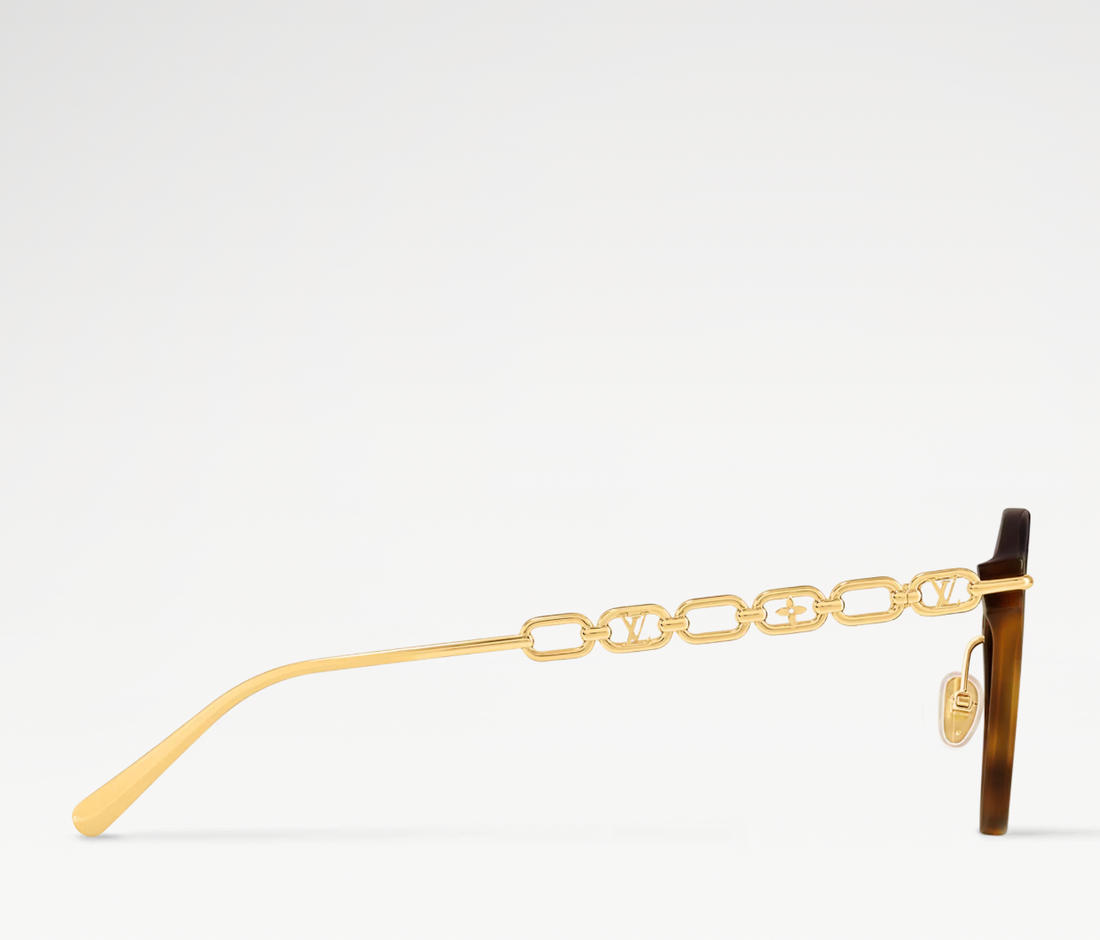 Louis Vuitton Chain Two Round Sunglasses