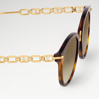 Louis Vuitton Chain Two Round Sunglasses