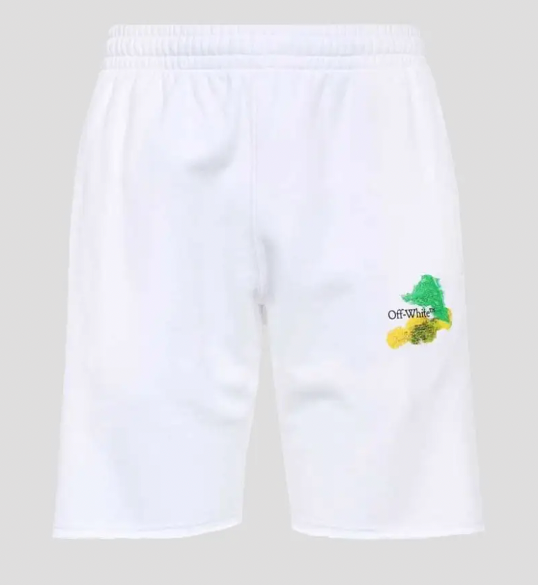 Off-White Brushed Arrow Sweatshorts