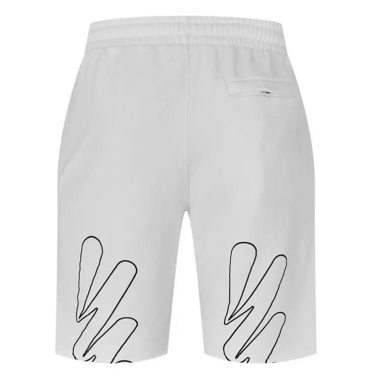 Off-White Diag Wave Sweatshorts