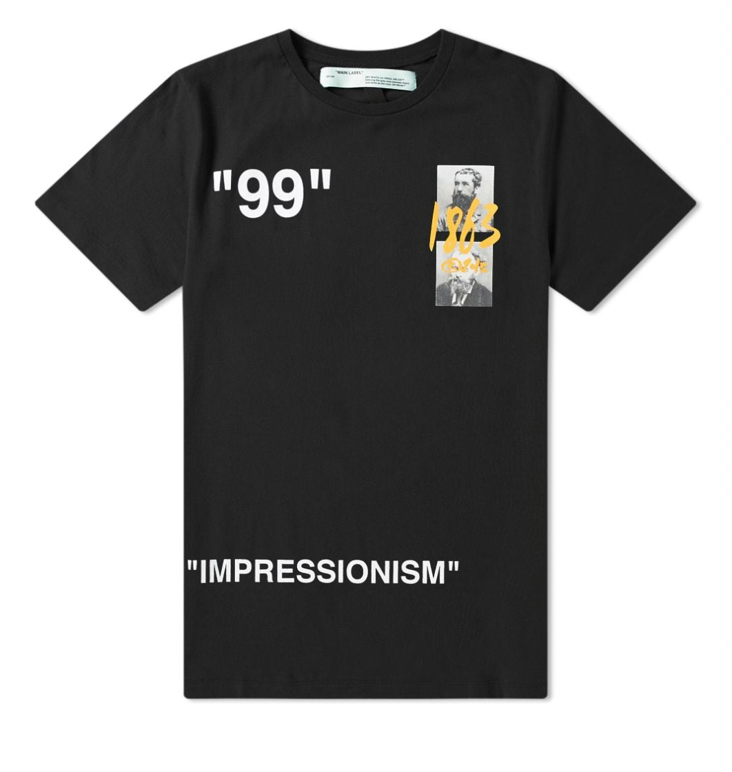 Off-White Summer 1863 Impressionism T-Shirt