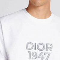Dior 1947 Logo Embroidery T-Shirt