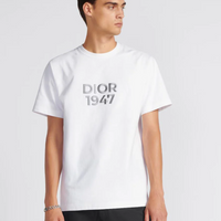 Dior 1947 Logo Embroidery T-Shirt