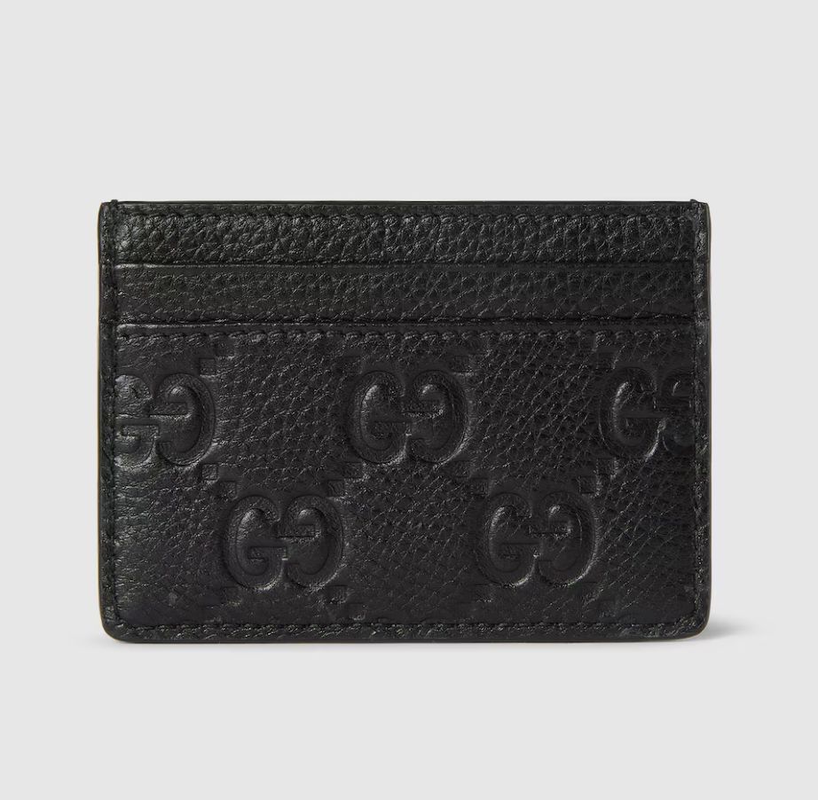 Gucci GG Emblem Card Holder