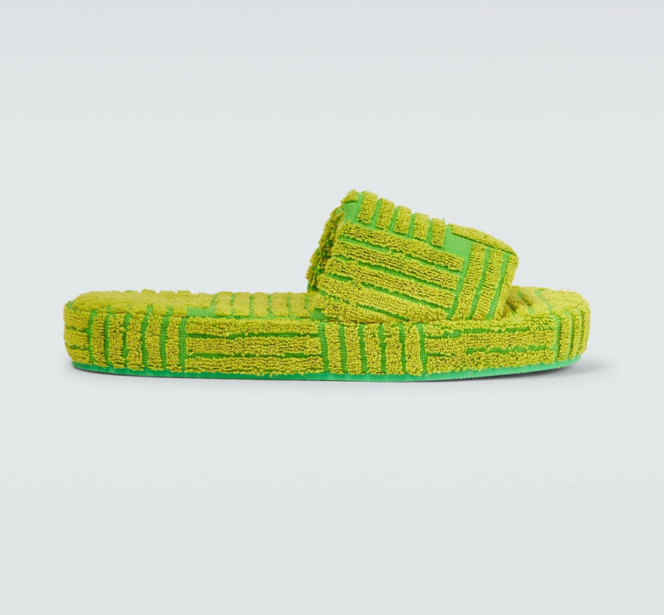 Bottega Veneta Sponge Resort Slides