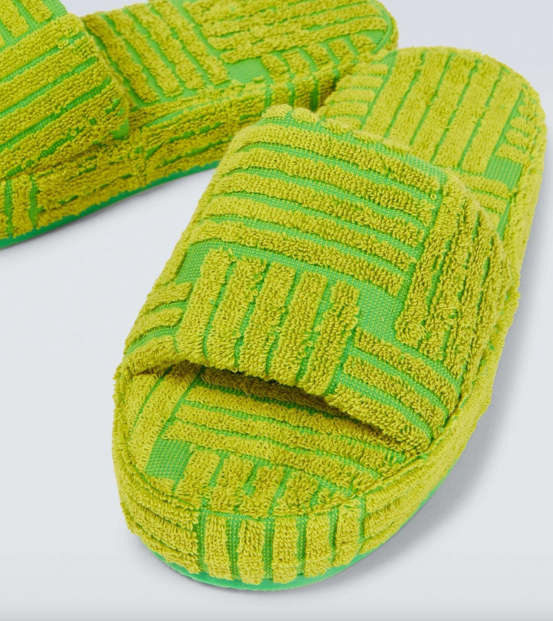 Bottega Veneta Sponge Resort Slides