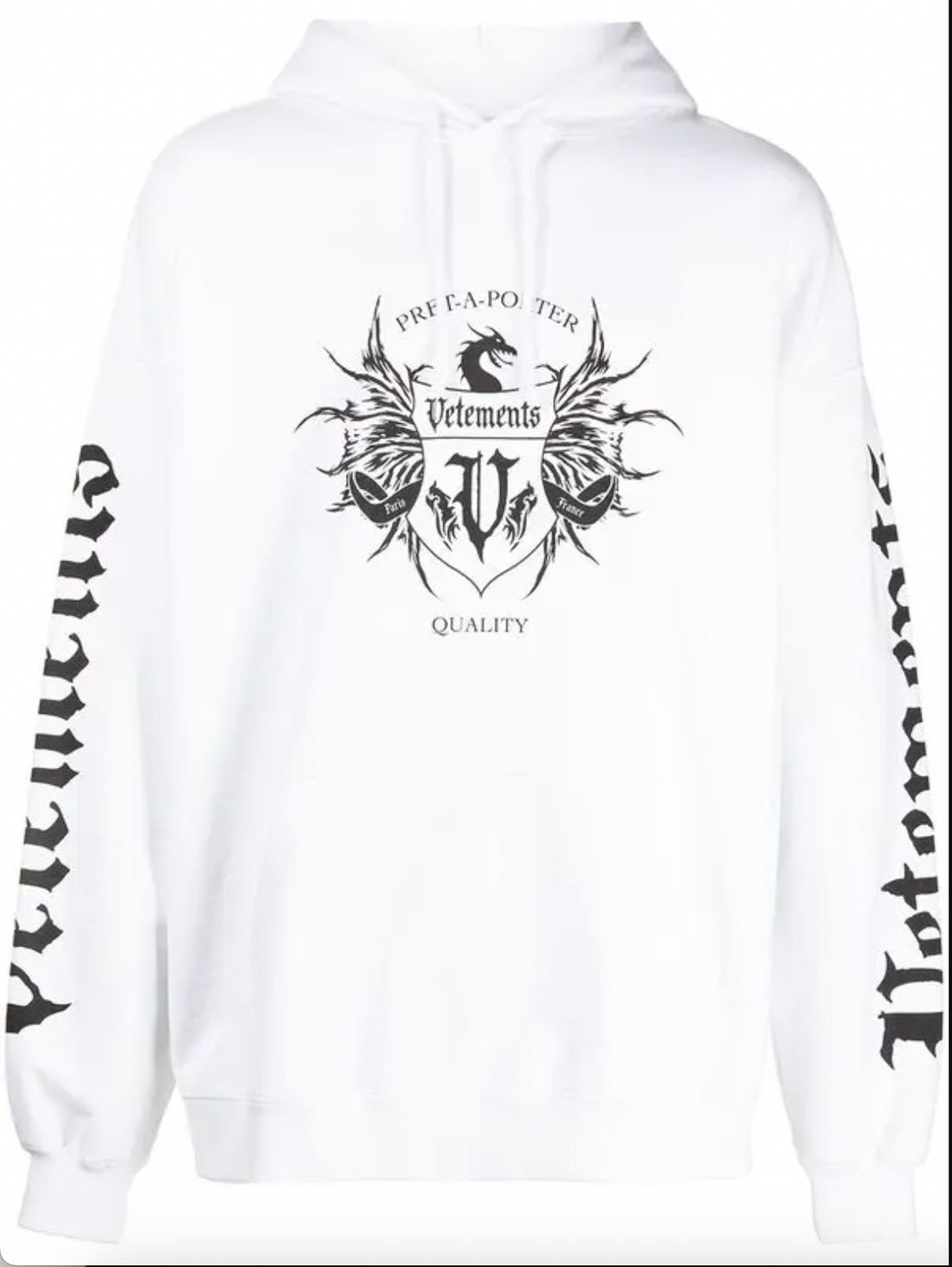 Vetements Black Label Hoodie