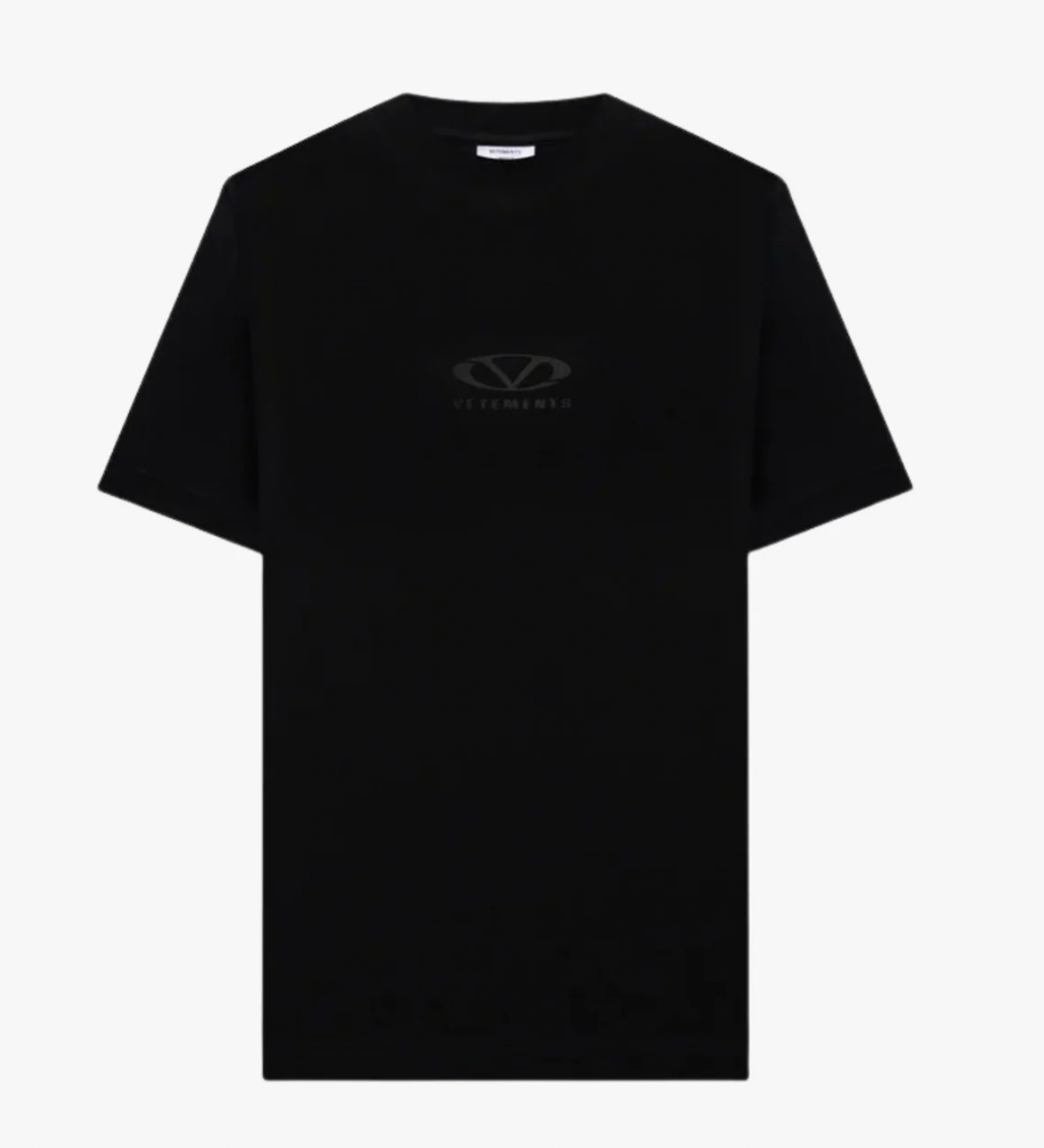 Vetements Oval V Logo T-shirt