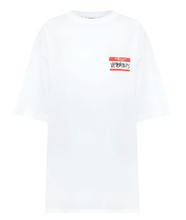 Vetements Hello My Name Is T-Shirt