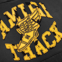 Amiri Track Hoodie Faded Black