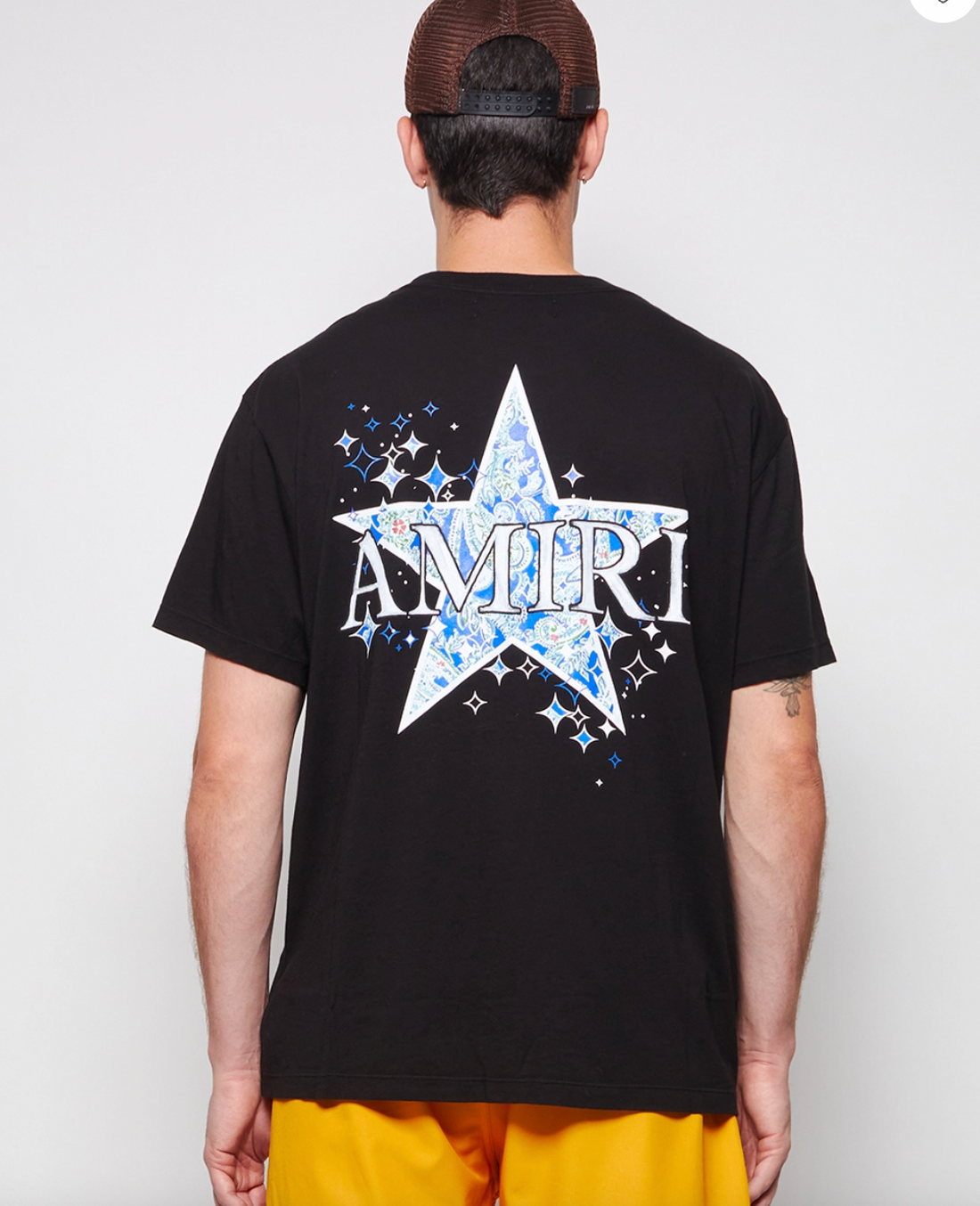 Amiri Paisley Star T-Shirt