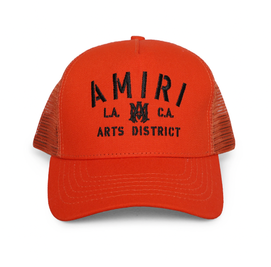 Amiri Stencil Trucker cap
