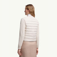 Moncler Down Padded Wool Cardigan Women