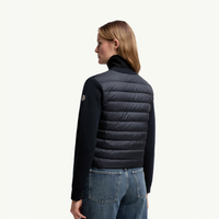 Moncler Down Padded Wool Cardigan Women