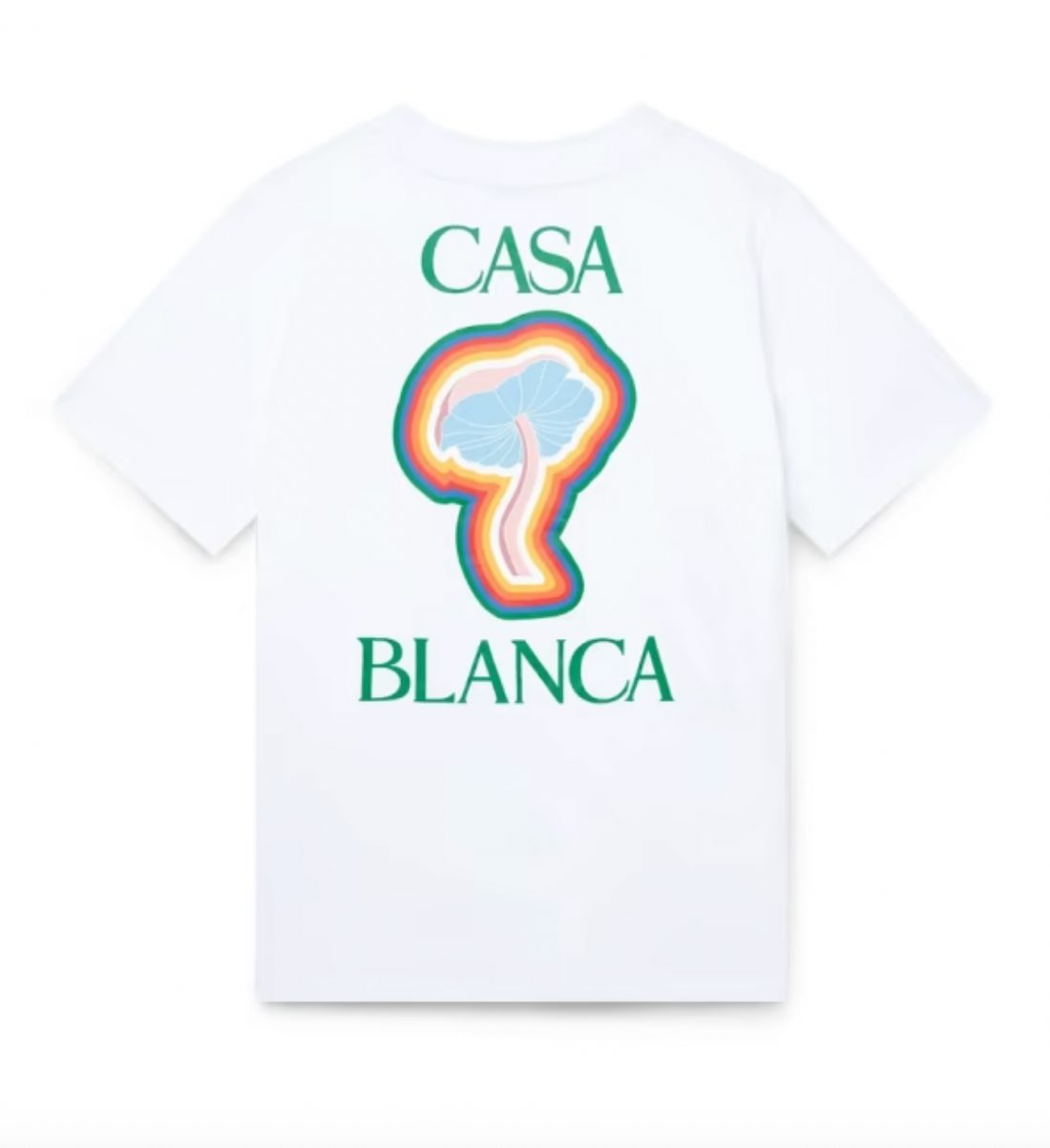Casablanca Mushroom Printed T-Shirt