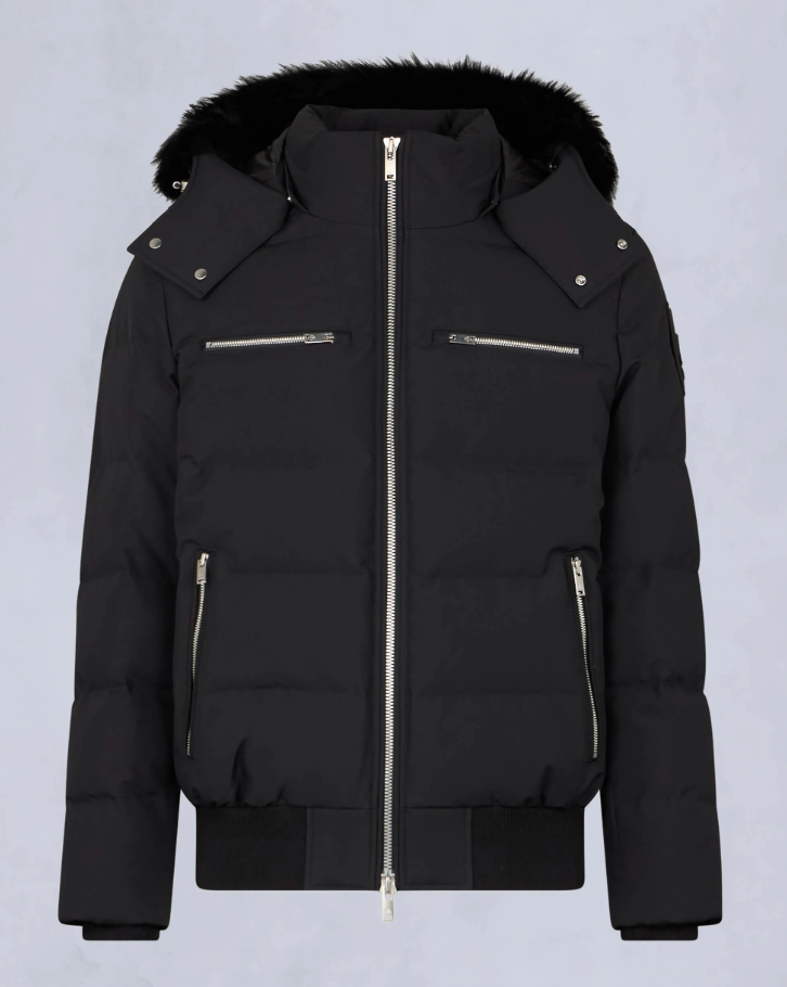 Moose Knuckles Cloud Shearling Bomber Jacket