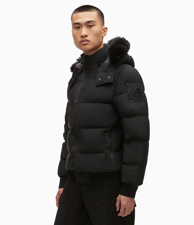 Moose Knuckles Levin Bomber Fur Jacket