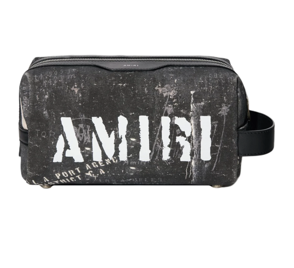 Amiri Stencil Toiletry Bag