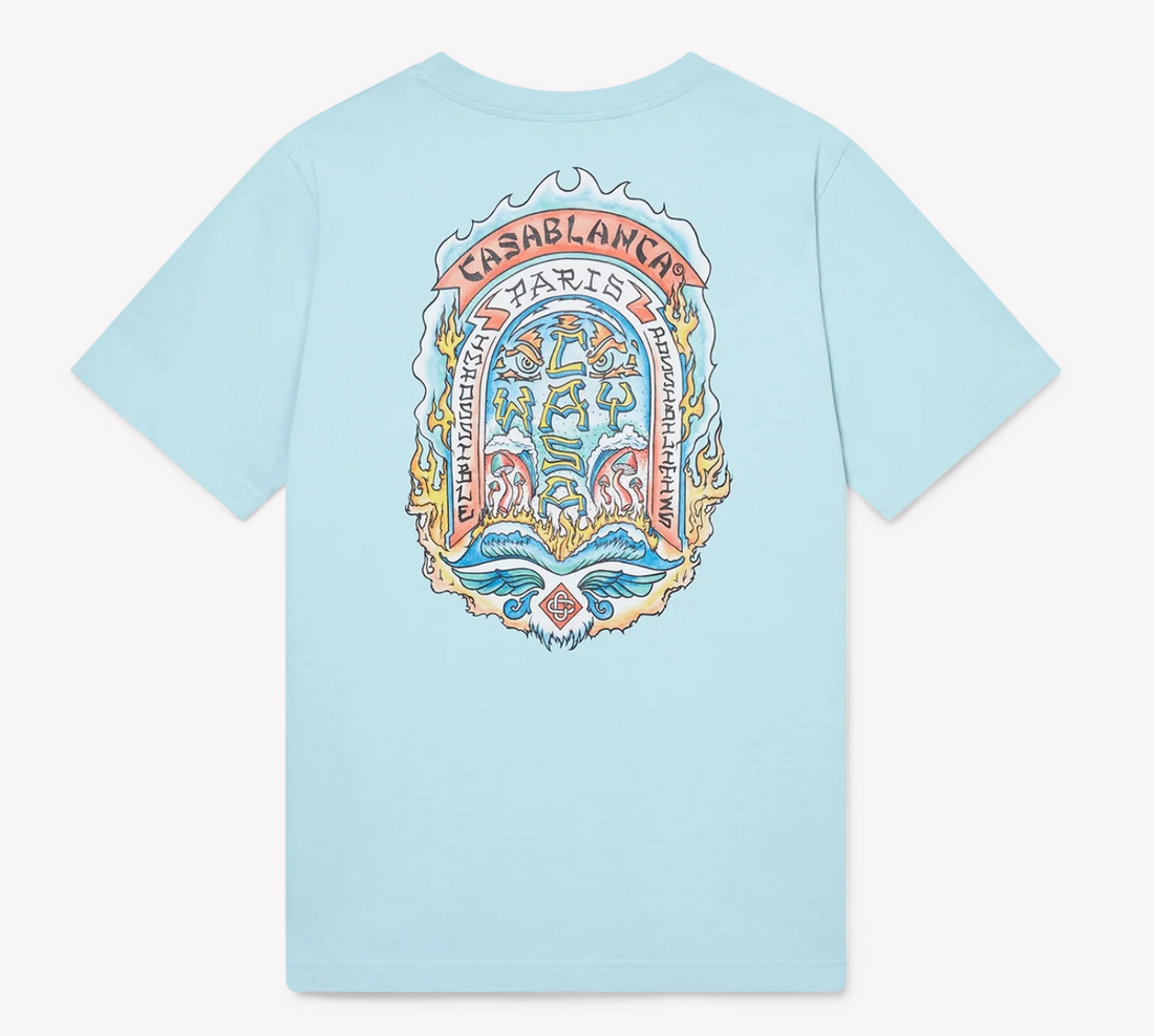 Casablanca Casaway Light blue T-Shirt