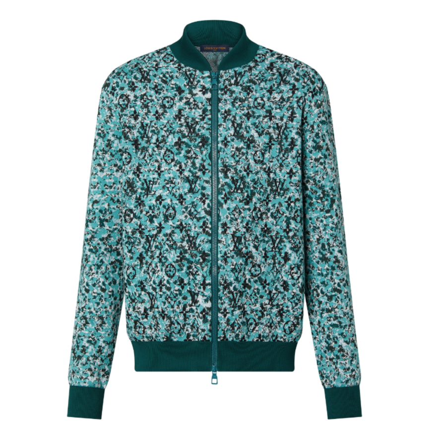 Louis Vuitton Monogram Zipped Jacket