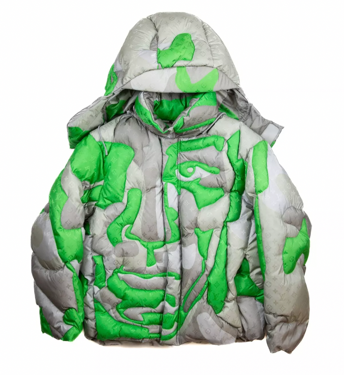 Louis Vuitton X Kidsuper Patchwork Down Jacket