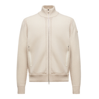 Moncler Down Cardigan Beige