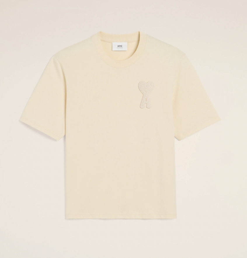 Ami Paris T-shirt Beige