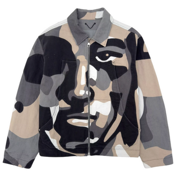 Louis Vuitton x Kidsuper Patchwork Monogram Faces Denim Jacket