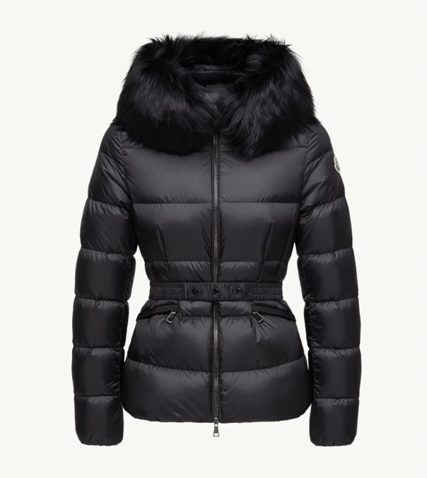 Moncler Boed Fur Down Jacket
